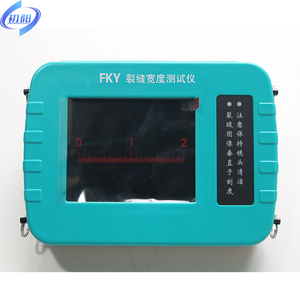 Jauge électronique de mesure de la largeur des fissures dans le béton, haute précision, batterie au lithium, dispositifs de surveillance conformes à la norme ASTM, alimentation 220V FKY - Product Image 2