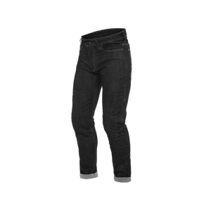 Pantalones de Motociclismo Dainese Denim Slim Lady Tex Nero 27 - Product Image 1