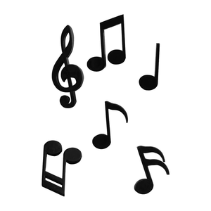 Creativo N. <span class=keywords><strong>Magneti</strong></span> <span class=keywords><strong>per</strong></span> <span class=keywords><strong>Frigorifero</strong></span> a Forma di Spartito Musicale, Decorazioni Magnetiche con Note Musicali - Product Image 1