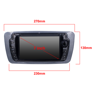 Almacén Europa España DDP 2+32G 4+64G 128G 7'' 2 Din Android 11 Pantalla LCD Reproductor DVD GPS Navegación WIFI para Coche <span class=keywords><strong>Seat</strong></span> Lbiza - Product Image 4