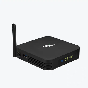<span class=keywords><strong>Brightstar</strong></span> TX6 décodeur réseau Android 9 100M puce Quad-Core 4/32G 8K 6K WiFi pour connexion stable double bande - Product Image 4