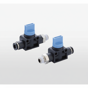 Válvulas de cierre manual PISCO HV5/16-5/16 Válvulas de cierre duraderas y confiables - Product Image 1