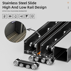 <span class=keywords><strong>Usine</strong></span> chinoise produisant des fenêtres à battants en alliage d'aluminium avec un design <span class=keywords><strong>double</strong></span> <span class=keywords><strong>vitrage</strong></span> à faible émissivité sur mesure. - Product Image 3