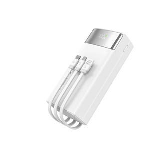 30000mah Power Bank PD22.5w Charge Rapide 4USB Type-C Sortie Chargeur Grande <span class=keywords><strong>Capacité</strong></span> Avec Câble Affichage Numérique <span class=keywords><strong>Batterie</strong></span> <span class=keywords><strong>Externe</strong></span> - Product Image 6