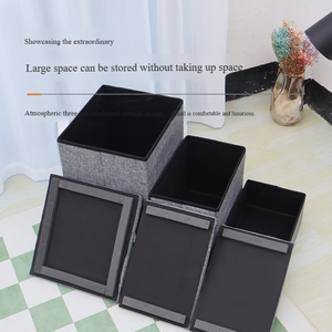 Große Haustiertreppen mit Stauraum, Hundekletterleiter, Faltbares Hundebett, Rutschfeste Katzensofa-Stufen, Katzenbett - Product Image 3