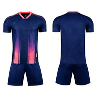 Seragam Olahraga Kustom Jersey Sepak Bola Dengan Logo, Nama Tim & Nomor, Bahan Bernapas & Desain Trendi Untuk Pemain