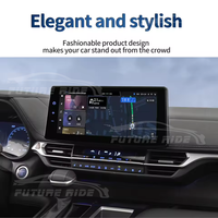 Autoradio Android 12,3 pouces avec navigation GPS et écran tactile multimédia pour Toyota Sienna Granvia, mise à niveau de l'intérieur