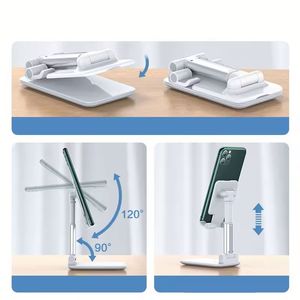 Portable Cellphone Accessories Adjustable Height Desktop Mobile Cell Phone <b>Stand</b> Holder <b>for</b> <b>Tablet</b> - Product Image 6