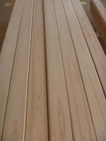 10*100*3600mm intérieur bois japon Style véritable placage Hinoki bois cyprès panneaux muraux en bois résistant à l'huile pour la décoration murale
