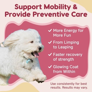 Suplemento OEM para el cuidado de la salud de las mascotas, soporte de movilidad avanzada para perros, masticables suaves de etiqueta privada con glucosamina, condroitina, MSM - Product Image 6