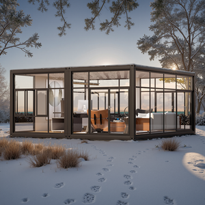 Kit minuscule prêt à l'emploi de plusieurs chambres modulaires préfabriquées haut de gamme maisons en cabine <span class=keywords><strong>maison</strong></span> en conteneur préfabriquée maisons préfabriquées - Product Image 2