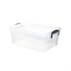 Contenitore di Stoccaggio Trasparente Eurobox 38L con Coperchio a Clip e Design Impilabile - Product Image 3