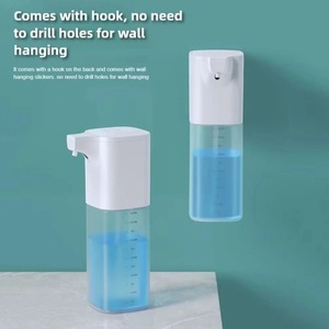 Nuevo Dispensador de Jabón Automático de Escritorio, Inalámbrico, Portátil, Recargable por USB, Resistente al Agua, Montado en la Pared, Máquina de Espuma sin Contacto para el Hogar - Product Image 4