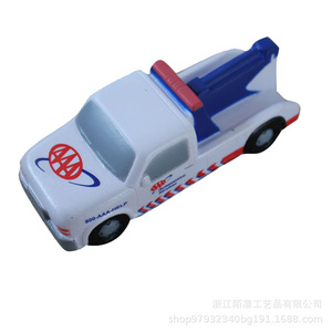 Juguete Antiestrés de Espuma de Poliuretano con Diseño de Camión de Remolque para Niños de 2 a 4 Años, Unisex, Diseño de Servicio Automotriz - Product Image 3