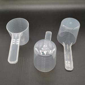 TOPEAK 50g 100ml Reusable Transparent Food Grade Plastic Measuring Spoon Scoop for Tea Coffee Baby <strong>Milk</strong> <strong>Powder</strong> - Product Image 3