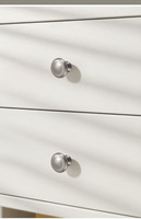 Offre Spéciale : Poignées et Boutons de Meubles en Laiton Massif, Poignée de Meuble en Nickel Brossé, Tirants de Placard Argentés, Boutons Ronds pour Tiroirs