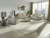 Modernes Hochwertiges Echtleder-Ecksofa Modulares Sofa Anpassbare Farben Größen Individuelles Logo 2-Jahres-Garantie für Wohnzimmer