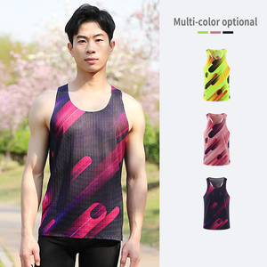 Nouveau design de vêtements de sport sans manches pour hommes, pour musculation, fitness, course à pied et entraînement - Product Image 1