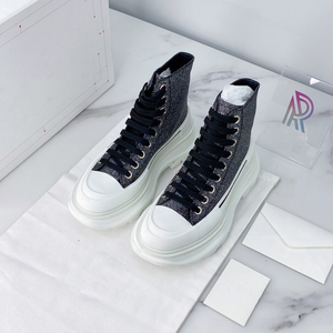 Zapatillas de lona de caña alta con estilo urbano para parejas, con cordones, casuales, con característica térmica, para él y para ella, botas de caza para otoño e invierno - Product Image 6