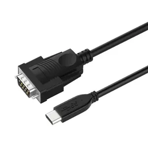 ACCDB004 USB 3.0 סוג C PL2303 שבב RS232 usb-c כדי db9 סידורי מתאם Extender כבל