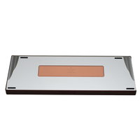 Base de clavier mécanique CNC anodisé personnalisé aluminium cuivre modèle 3D fil technologie EDM claviers CNC en aluminium pour étui