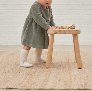 2023 automne enfant porter petite fille robe couleur unie <span class=keywords><strong>jupe</strong></span> robes à manches longues pour mignon bébé fille - Product Image 5
