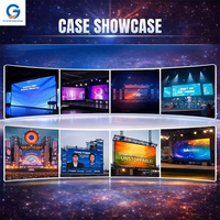 Panel de Pantalla LED a Todo Color P2.976 de 500x500 500x1000, Pantalla LED para Interiores y Exteriores, Video Wall para Fondo de Escenario, Club, Conciertos y Espectáculos