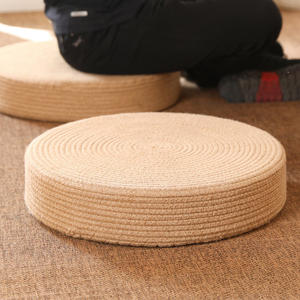 Tatami de yute de estilo japonés, alfombrilla para dormitorio, adoración de Buda, alfombrilla para arrodillarse, cojín para asiento de suelo de rey de meditación, almohadas lumbares, cojines - Product Image 2