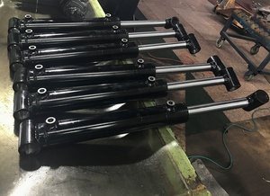500mm 800mm 1500mm Stroke Double Acting Hydraulic Cylinders Custom with Cross Tube - Product Image 4