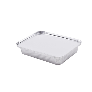 Mới nhất thiết kế hãng hàng không Aluminum foil <span class=keywords><strong>container</strong></span> thực phẩm với nắp dùng một lần thân thiện với môi nhà bếp ủng hộ 4 "5" 6 "7" 8 "9" 10 "10" - Product Image 4