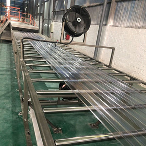 Panneau de <span class=keywords><strong>rouleau</strong></span> de feuilles de toit <span class=keywords><strong>en</strong></span> plastique ondulé <span class=keywords><strong>en</strong></span> polycarbonate Transparent de prix usine pour la salle de soleil de serre - Product Image 6