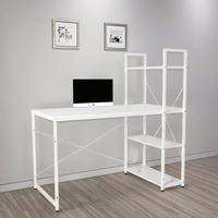 Bureau d'ordinateur de style nordique, design simple, table à manger