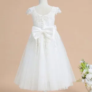 Chinese Suppliers Apparel Produce First Communion Colorful Dress For Girl European Style
