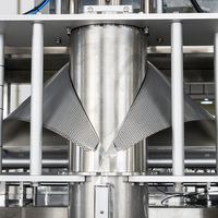 Machine d'emballage et de scellage entièrement automatique pour sachets de liquides chauds (boissons, sauces chili, mayonnaise, vinaigrettes, détergents)