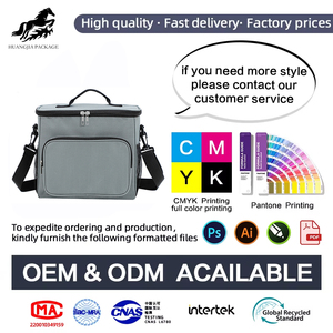 Reusable Eco-Friendly <strong>Custom</strong> Logo Cooler Lunch Bags Cold Thermal Food Delivery <strong>Insulated</strong> Lunch Bags Cooler <strong>Box</strong> for Kids - Product Image 2