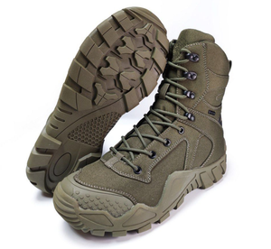 Bottes tactiques DFA1206 personnalisées avec nom de marque AS33, camouflage vert kaki marron, camouflage numérique, camouflage désertique - Product Image 2