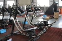 Nouveauté Machine de musculation blanche Ab Coaster Roller Gray Ab Coaster Kit Red Ab Coaster