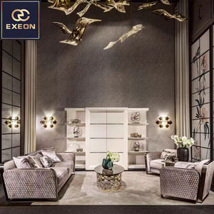 Nuova Villa italiana soggiorno <span class=keywords><strong>completo</strong></span> divano <span class=keywords><strong>moderno</strong></span> Villa di lusso luce Villa modello design tre divano - Product Image 2