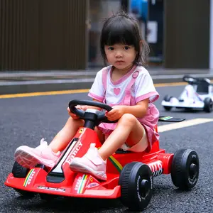 小型卡丁车儿童电动车四轮玩具车/多功能带早教12v儿童卡丁车/高品质玩具车
