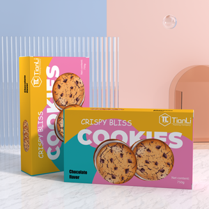 OEM có thể tái chế bánh quy Cookie Hộp bao bì bán buôn miễn phí thiết kế sô cô la năng lượng thanh Hộp nhà máy trực tiếp ăn sáng hộp giấy - Product Image 4