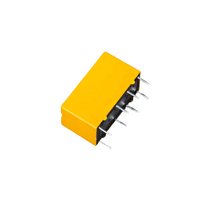 Apqwqe — Mini relais électronique PCB, relais de puissance dc 24v, 8 broches, pour la communication, en métal