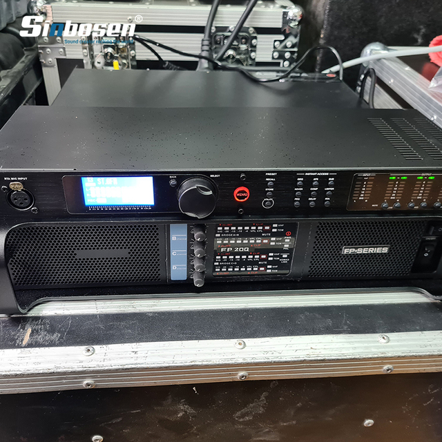 Audio Combo Wholesale Live High Power Subwoofer Amplifier Audio Processor One-stop Solution OEM Professional Audio Manufacturer