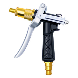 Pistola pulverizadora de alta presión con cabezal de cobre, flujo ajustable y mango de aleación para lavado de coches y limpieza de jardines - Product Image 4
