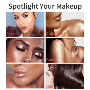 Fairy Highlight Pat Powder, <span class=keywords><strong>Polvo</strong></span> <span class=keywords><strong>Iluminador</strong></span> para Todo el Cuerpo, <span class=keywords><strong>Polvo</strong></span> para Contorno, Barra <span class=keywords><strong>de</strong></span> Maquillaje Tridimensional Natural - Product Image 5