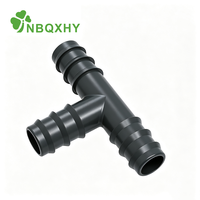 Raccords cannelés pour tuyaux PE : Gamme complète (Tuyaux de dérivation, Coudes, Tés, Adaptateurs filetés, Bouchons plats) – Durables pour le jardin