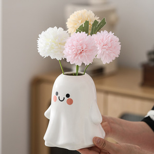 Florero de cerámica en forma de elfo bonito y creativo <span class=keywords><strong>para</strong></span> decoración de boda de cerámica de Halloween <span class=keywords><strong>para</strong></span> el hogar y la <span class=keywords><strong>Oficina</strong></span> - Product Image 4
