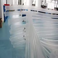 Colonne d'air gonflable en TPU résistante à la corrosion, soudée à haute fréquence, diamètre 10mm-450mm, épaisseur 0.15-0.6mm, MOQ 500m