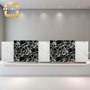 Barbiere negozio di testa Spa scrivania Reception del salone di bellezza Front Desk per Hotel Spa Reception di lusso scrivania personalizzata - Product Image 5