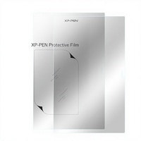Film Permukaan Keramik Pelindung Anti Sidik Jari Anti Gores Tahan Kotoran untuk Tablet Grafis XP-Pen Deco 03 (Paket 2)