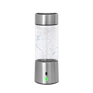 Générateur d'eau hydrogénée portable en acier inoxydable USB 420 ml, ioniseur alcalin pour l'extérieur - Product Image 1